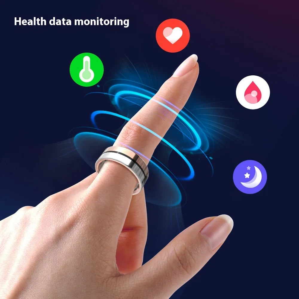 Smart Health Ring — Waterproof & Bluetooth