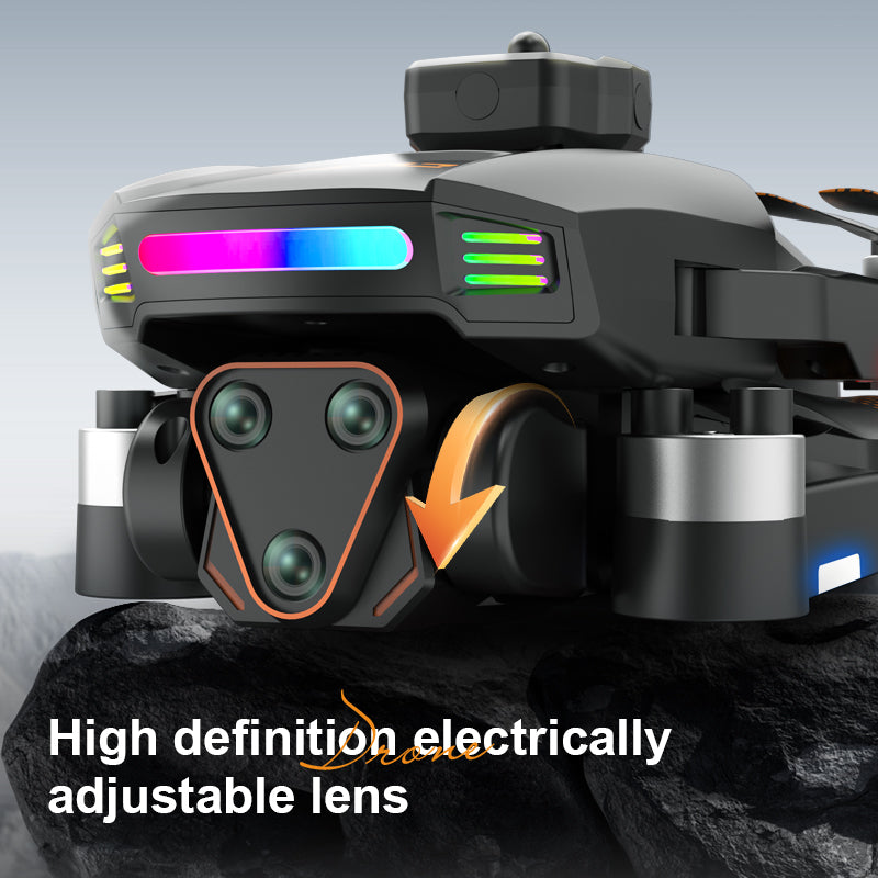 Foldable Drone X01 with Dual Camera & Display