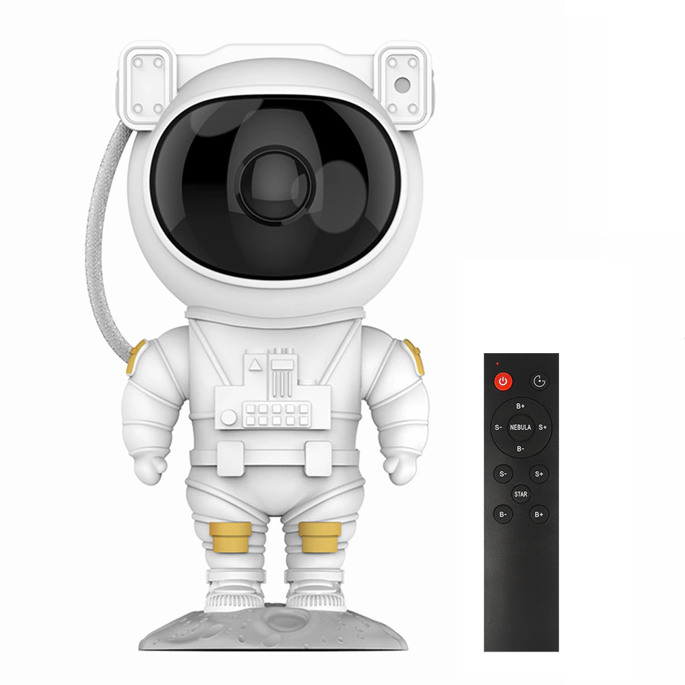 Galaxy Star Projector — Astronaut Night Light