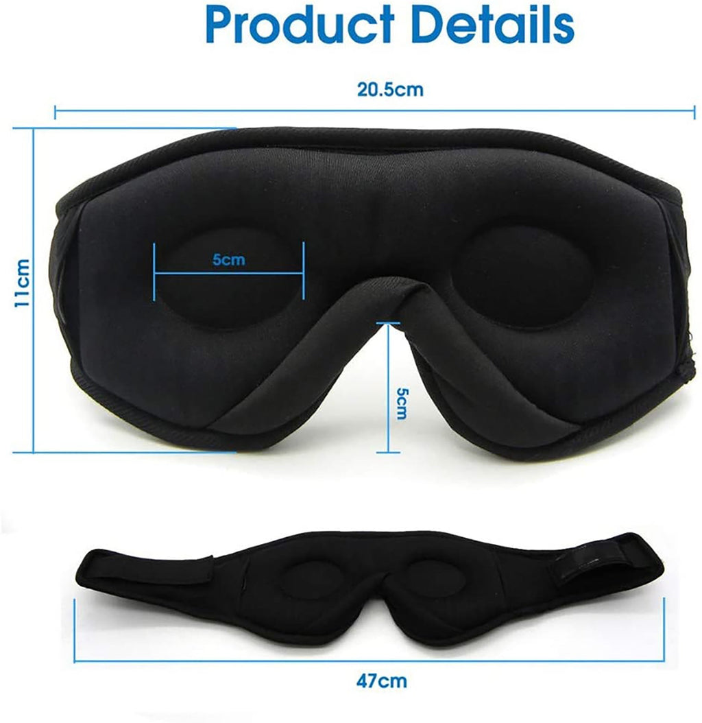 Wireless Sleep Eye Mask with Built-in Speakers