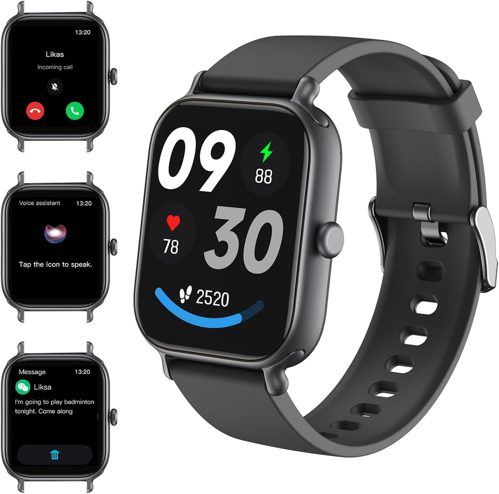 Smart Health & Fitness Watch — 2.0" HD Display