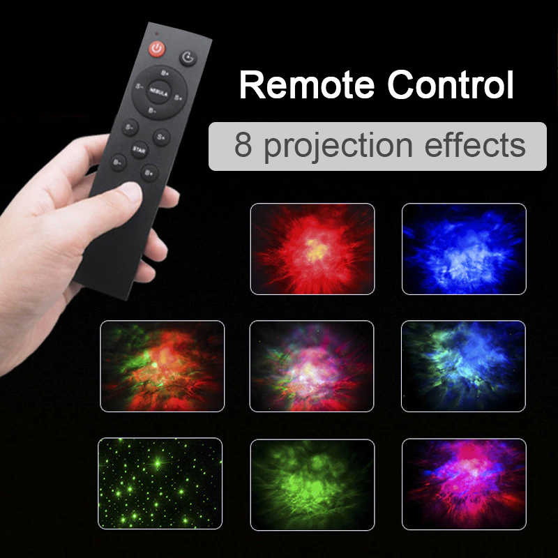 Galaxy Star Projector — Astronaut Night Light