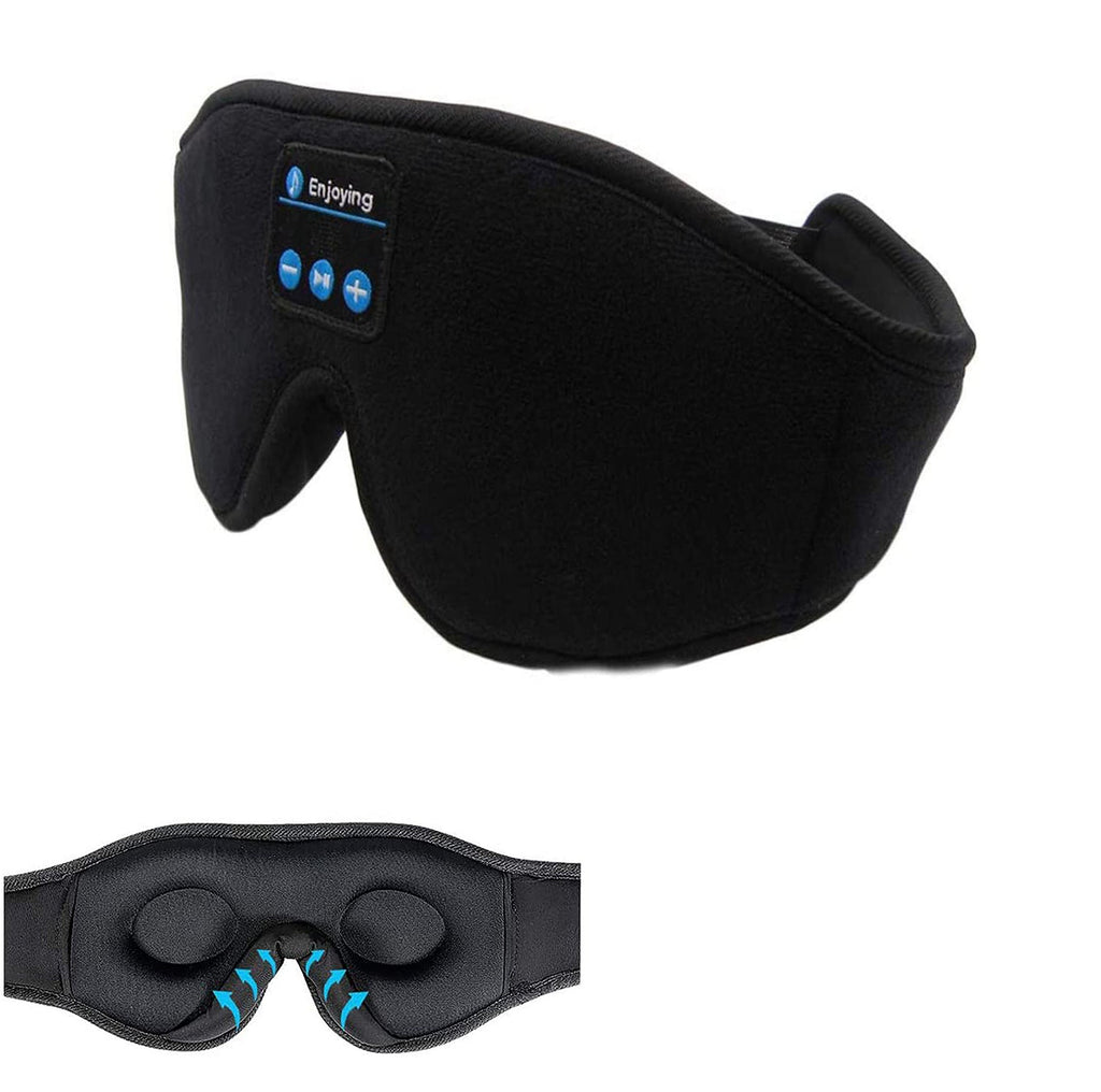 Wireless Sleep Eye Mask with Built-in Speakers