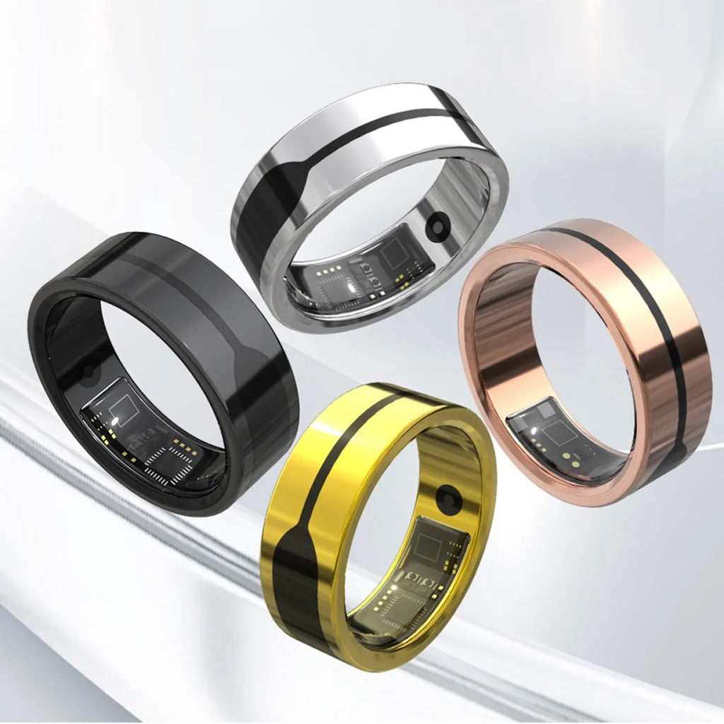 Smart Health Ring — Waterproof & Bluetooth