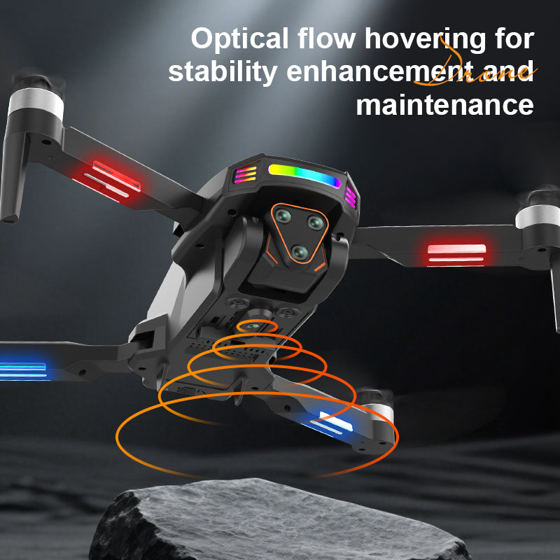 Foldable Drone X01 with Dual Camera & Display