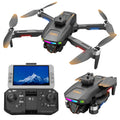 Foldable Drone X01 with Dual Camera & Display