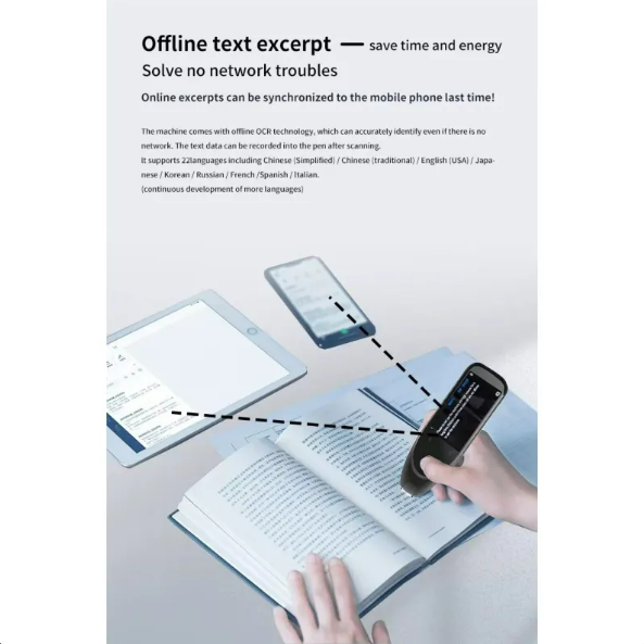 Portable Multi-Language Scanner & Translator Pen