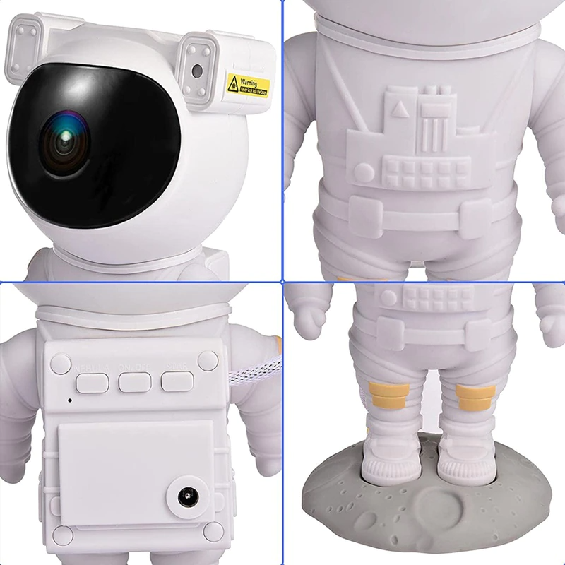 Galaxy Star Projector — Astronaut Night Light