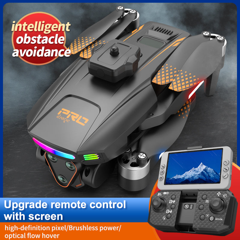 Foldable Drone X01 with Dual Camera & Display