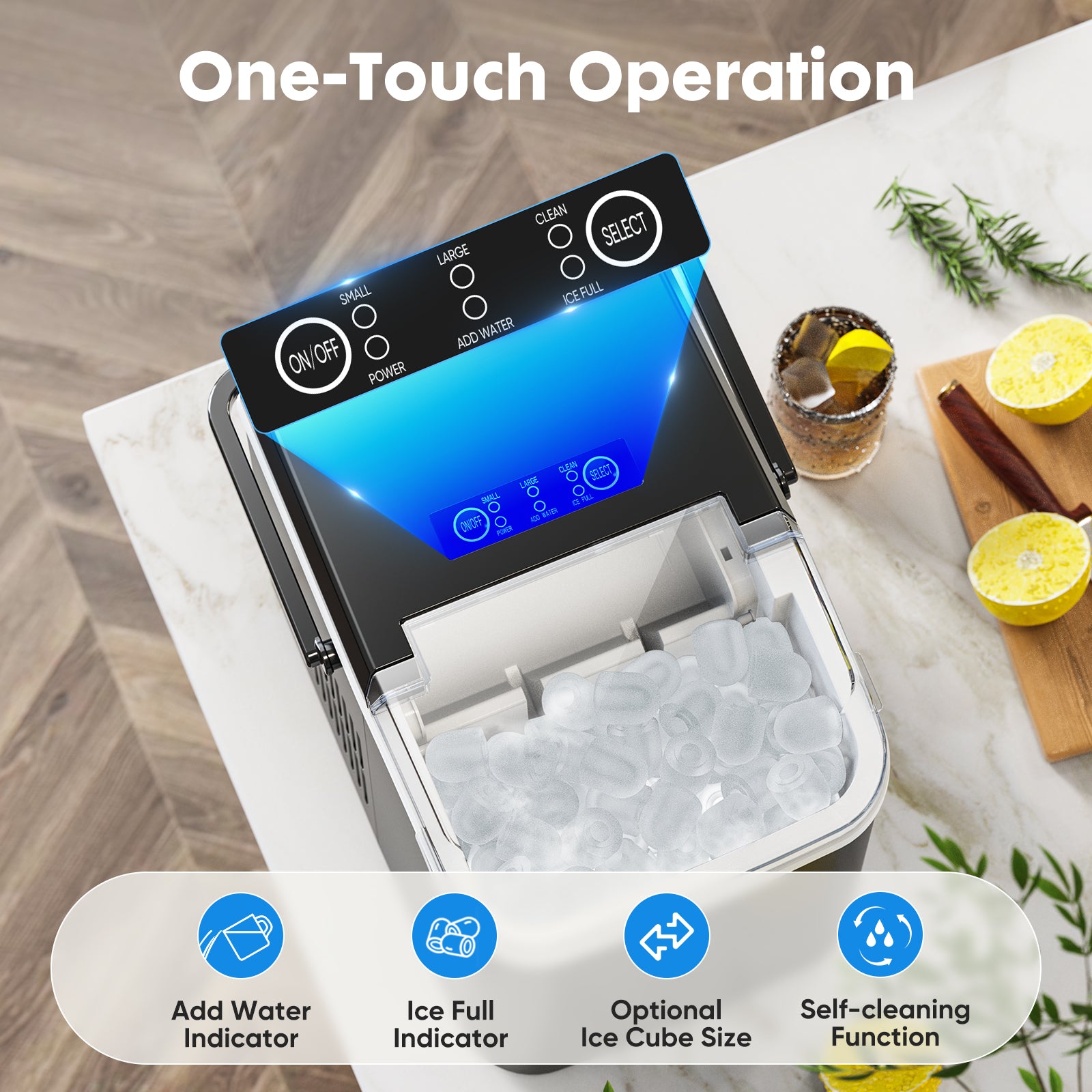 Portable Countertop Ice Maker