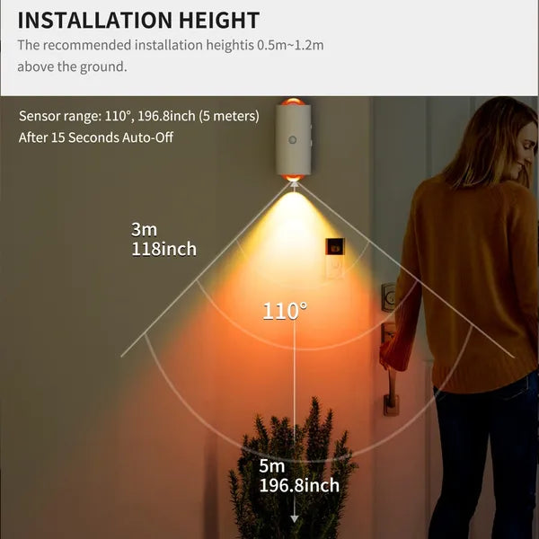 LED Motion Sensor Stair Night Light