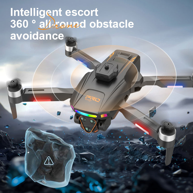 Foldable Drone X01 with Dual Camera & Display