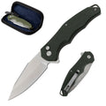 Folding Pocket Knife — G10 Handle with Sheath